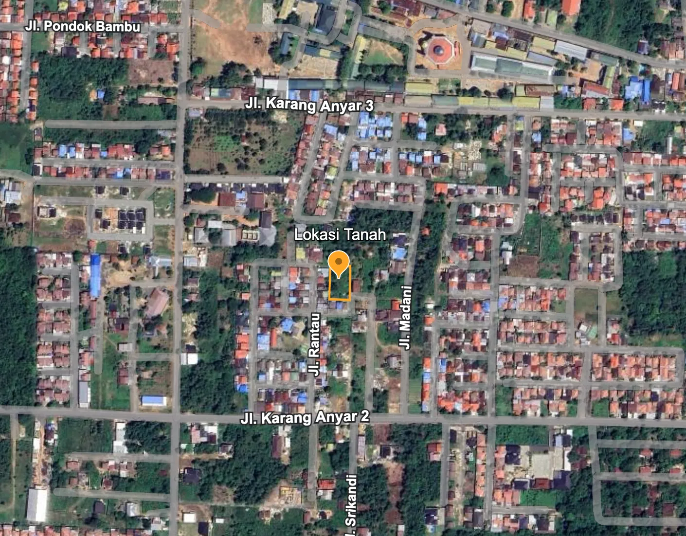 Land for Sale, 24 x 40 Metres on Jl. Rantau, Banjarbaru 1
