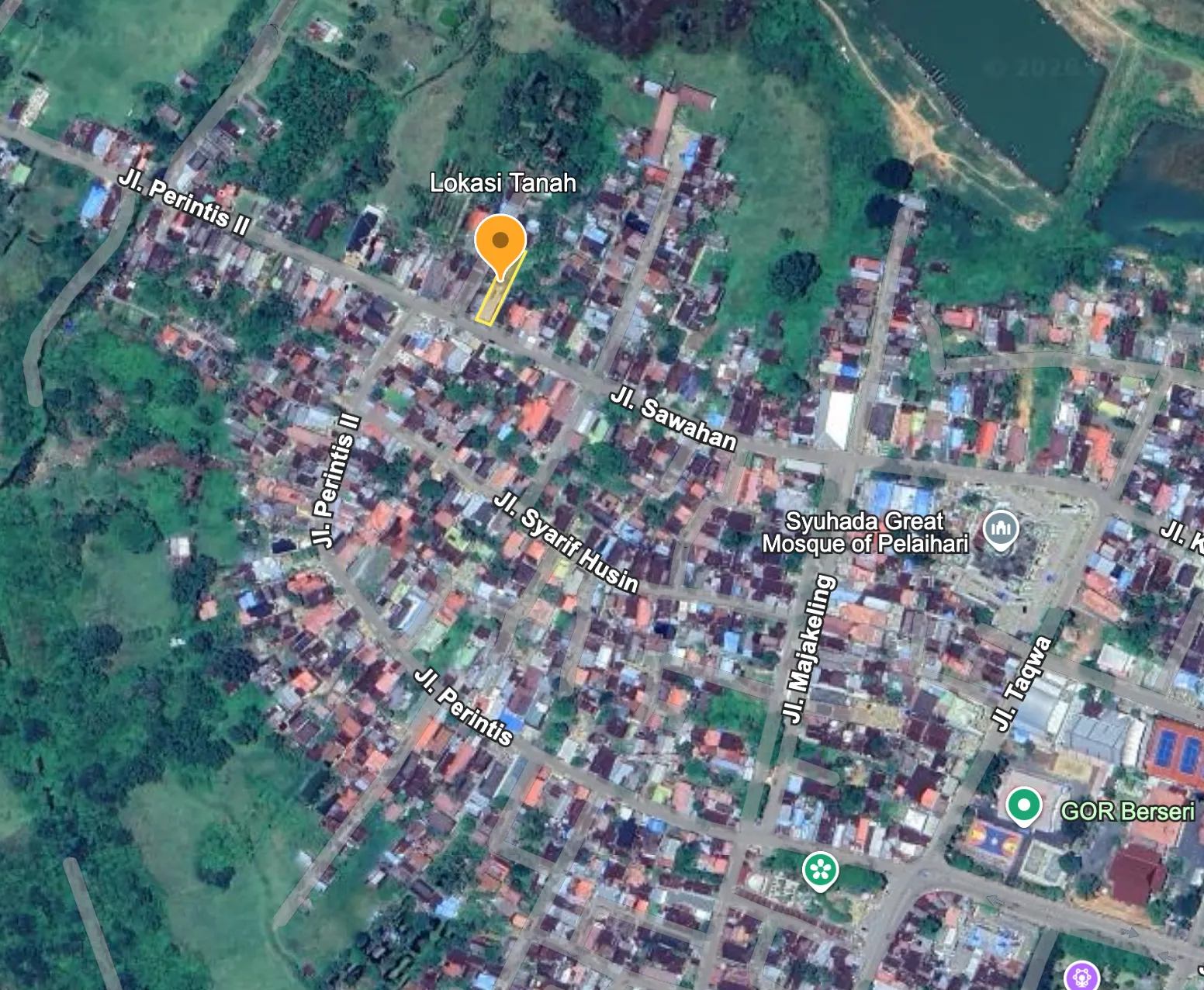 10 x 52 m Café Land and Building for Sale in Pelaihari 2