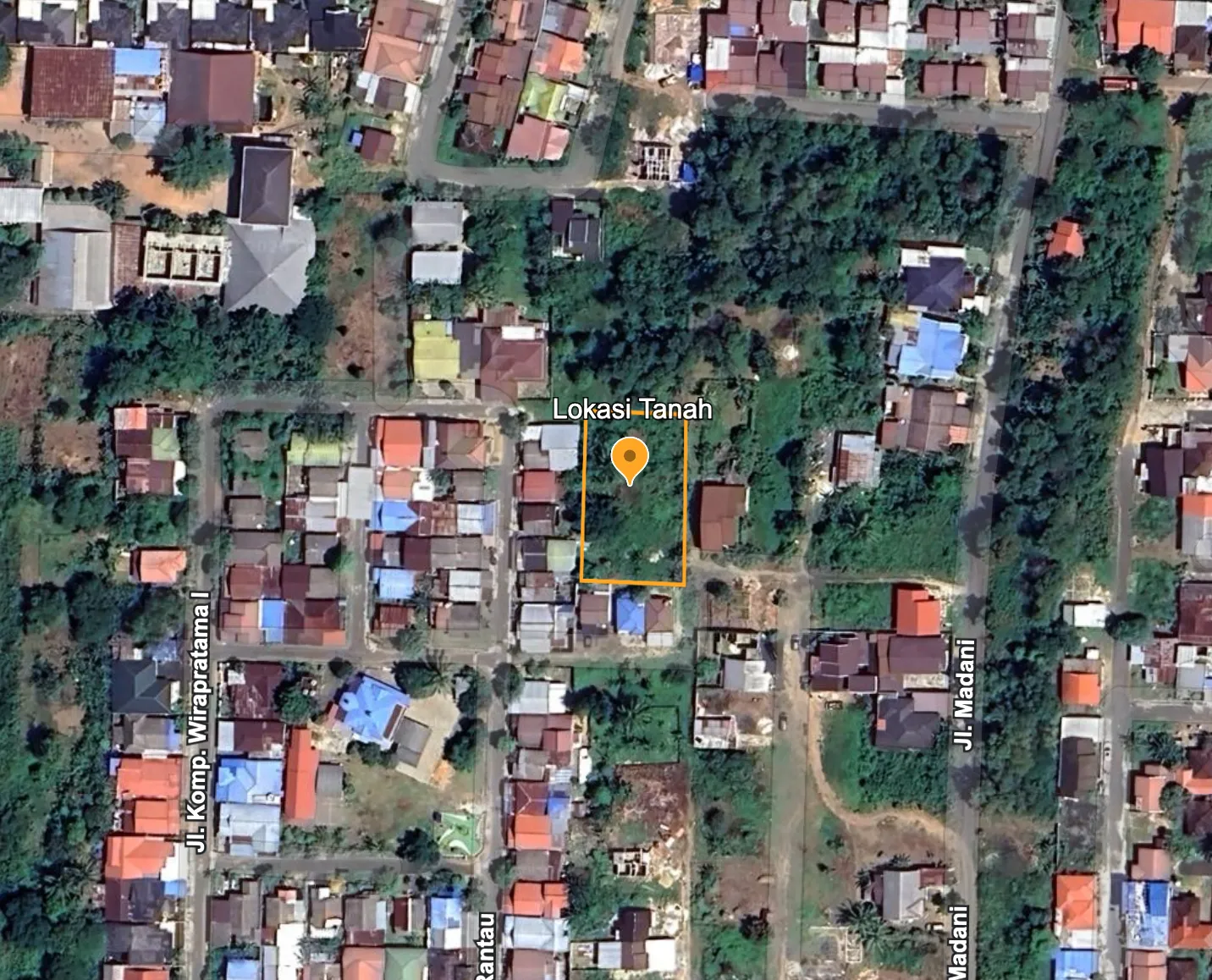 Land for Sale, 24 x 40 Metres on Jl. Rantau, Banjarbaru 2