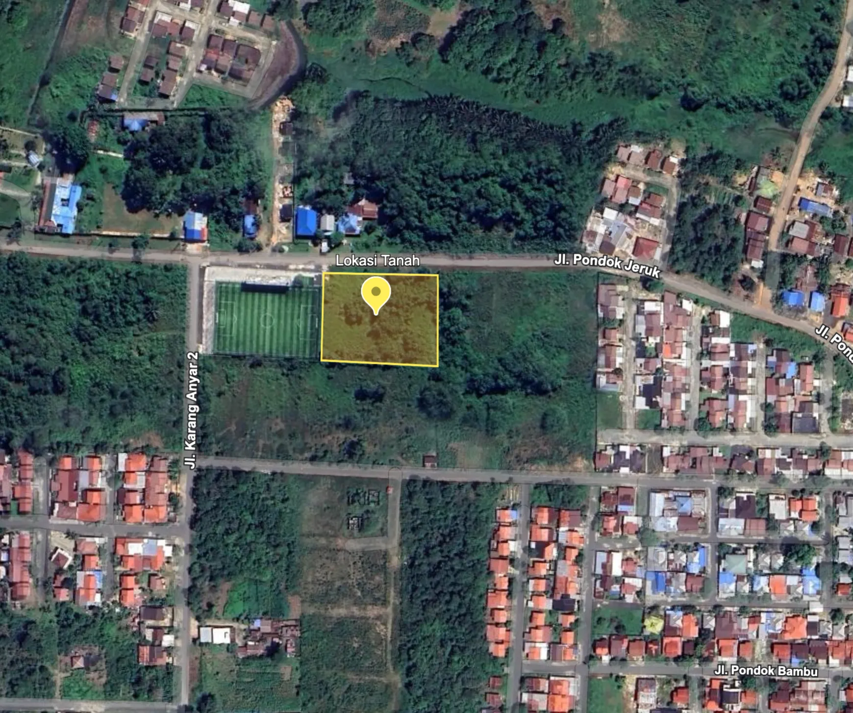 Banjarbaru Karang Anyar 2 53 x 70 米地块出售