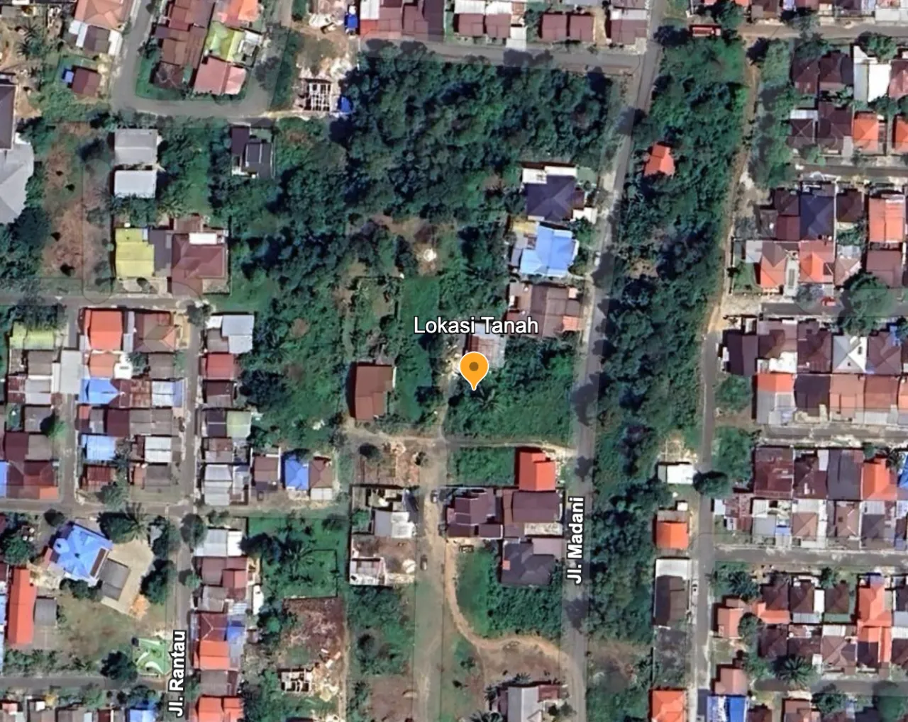 Tanah Dijual 20 x 43 Meter di Jl. Madani, Banjarbaru