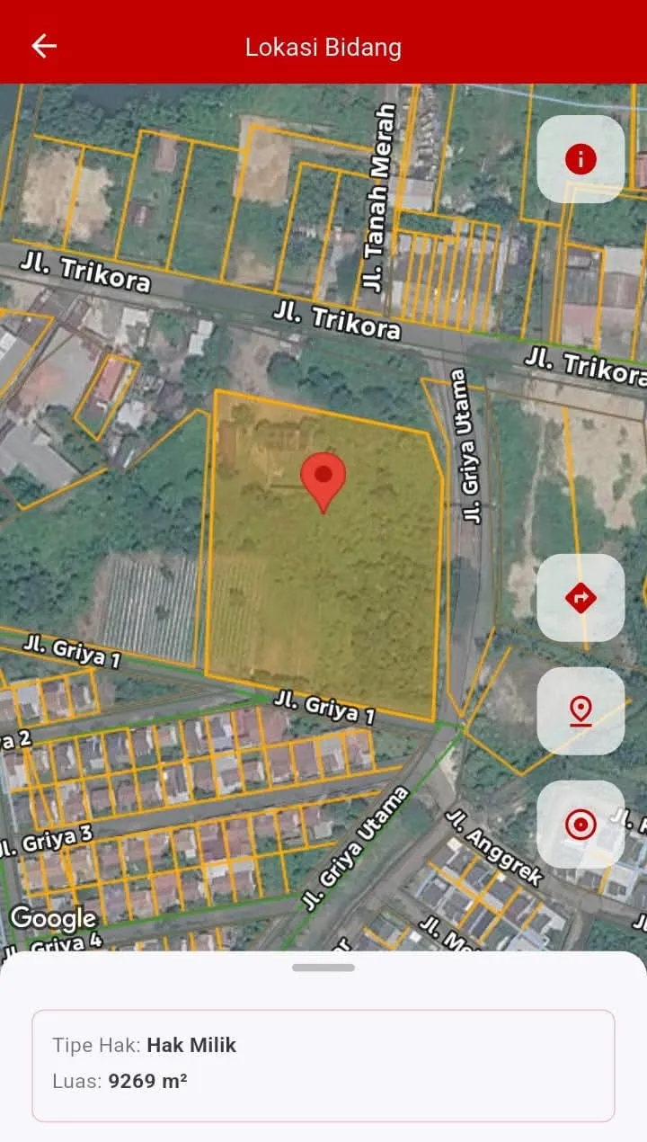 Tanah Dijual 1,47 Hektare SHM Pinggir Jl. Trikora, Banjarbaru 1