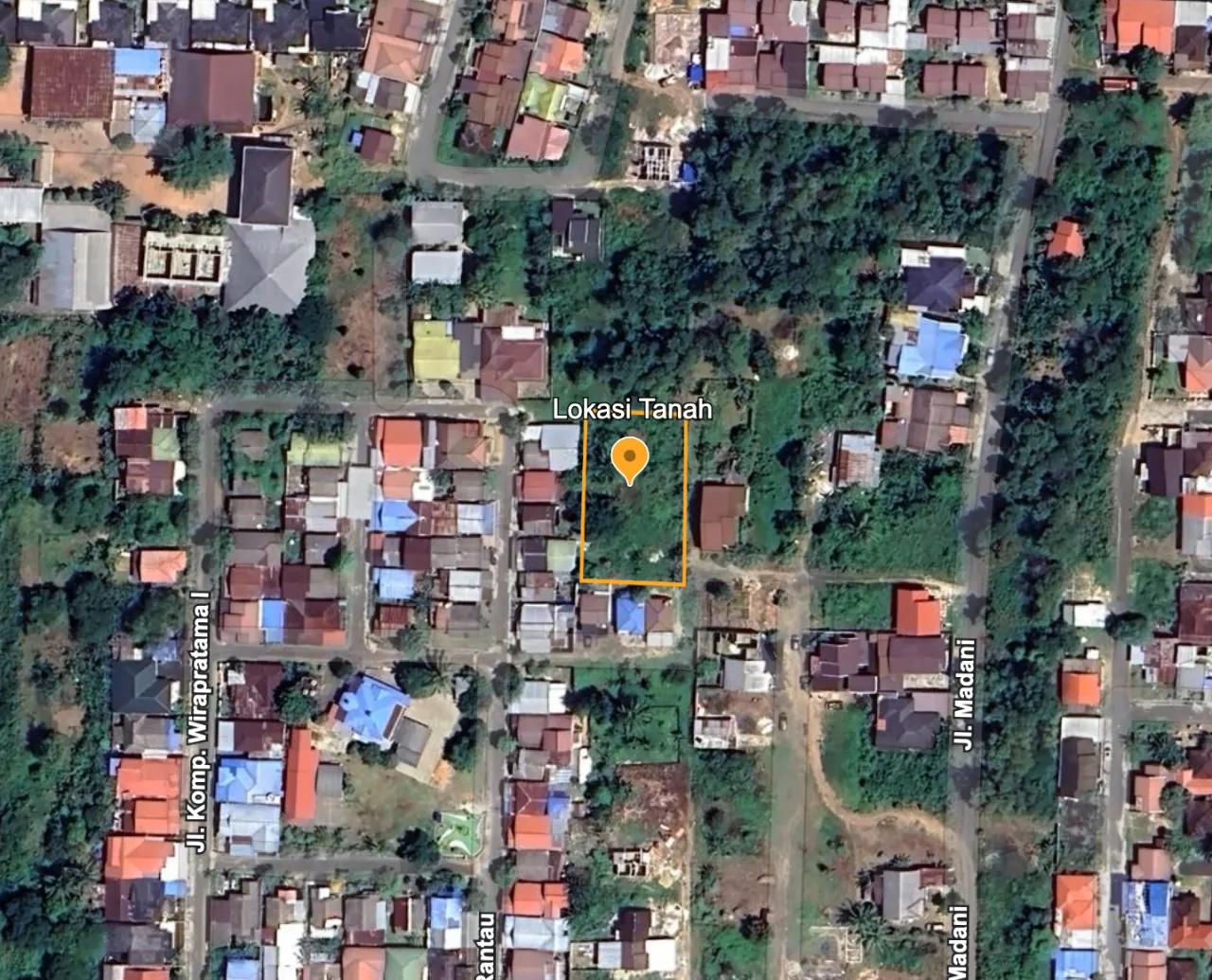 Tanah Dijual 24 x 40 Meter di Jl. Rantau, Banjarbaru