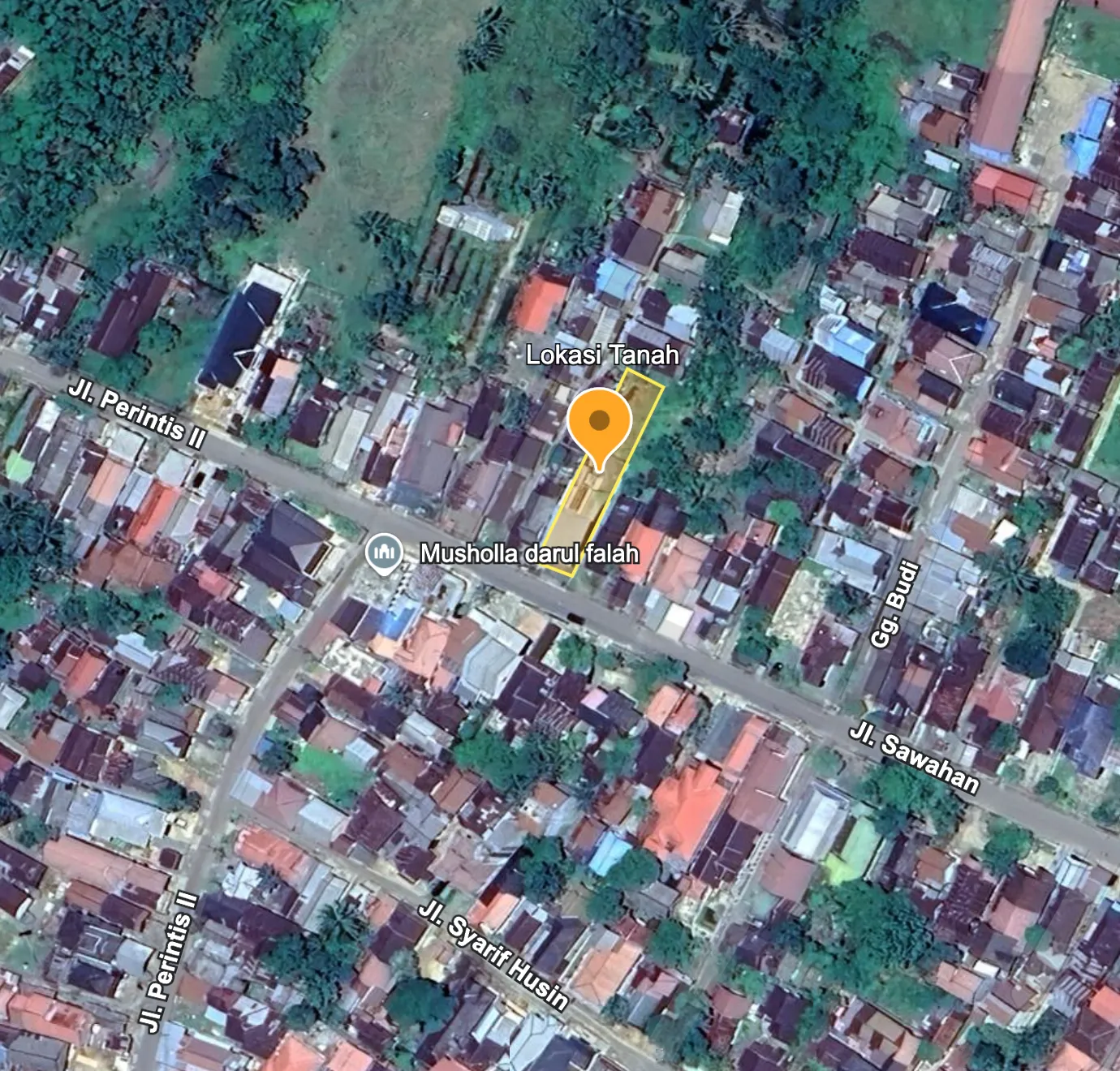 10 x 52 m Café Land and Building for Sale in Pelaihari 1
