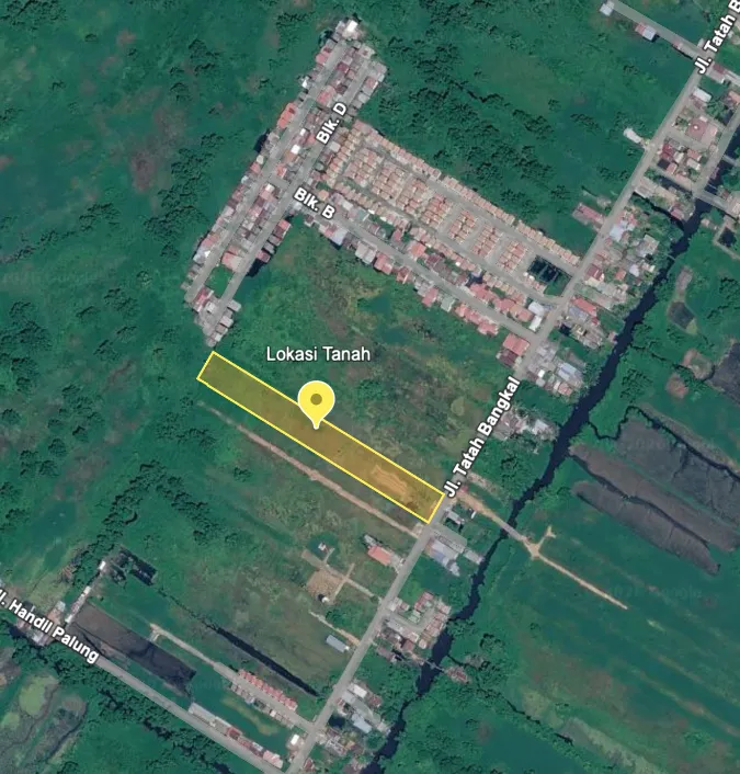 Land Area 9,103 m² for Sale Near Jl. Gubernur Soebardjo 2