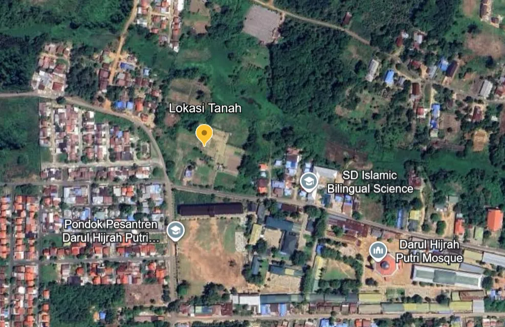 2.9 Hectares of Land for Sale behind Darul Hijrah Putri, Banjarbaru