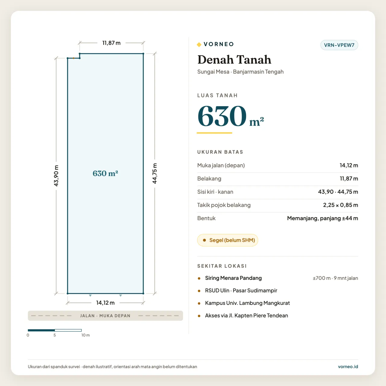 Denah Tanah 1